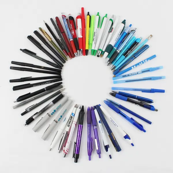 Lot of Assorted Ballpoint & Other Pens Pre-Owned Mixed Styles