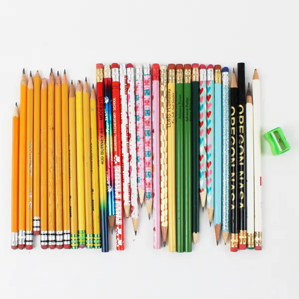 Lot of Assorted Dixon Ticonderoga U.S.A. Titanium Decorative Pencils