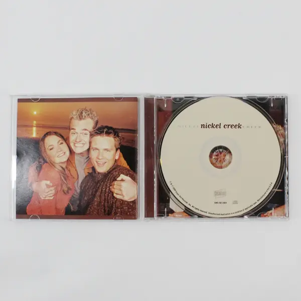 Nickel Creek Self-Titled CD 2000 Sugar Hill Records Chris Thile Trio