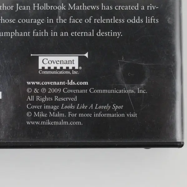 Covenant Communications The Light Above Jean Holbrook Mathews Unabridged CD 1