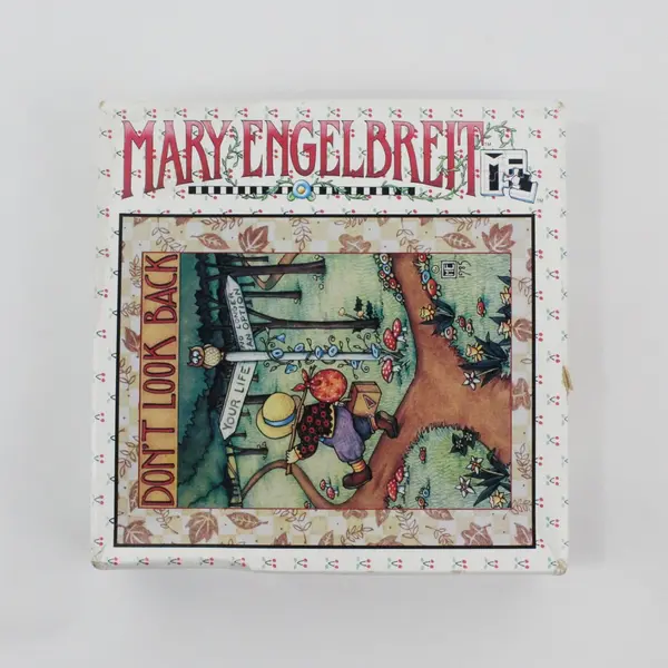 Mary Engelbreit Don't Look Back Your Life 100-Piece Jigsaw Puzzle Complete