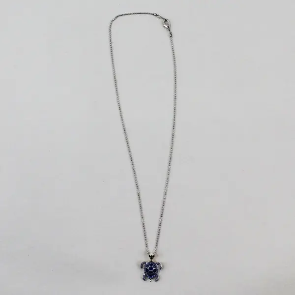 Unbranded Sea Turtle Pendant Necklace 18 Inch Delicate Chain Ocean Jewelry