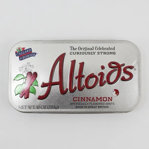 Vintage Callard & Bowser Altoids Cinnamon 10 oz Empty Big Tin