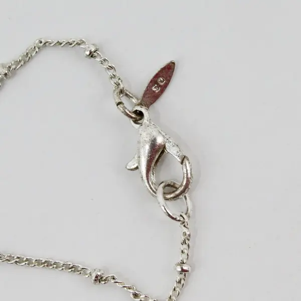 Vintage Avon Purple Lavender Faceted Teardrop Pendant Necklace