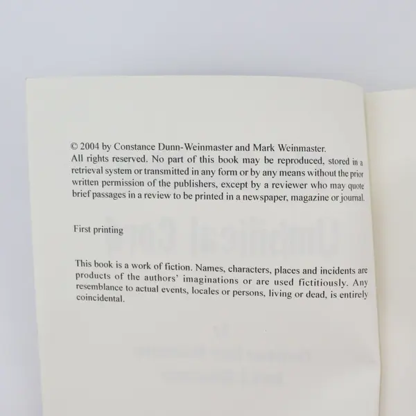 The Dangling Umbilical Cord Constance Dunn & Mark A Weinmaster 2004 PB Signed 