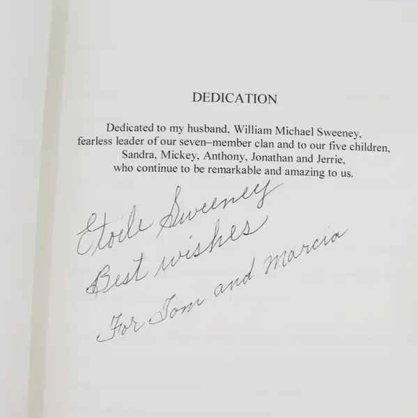 Indian Summer Harvest Etoile Cook Sweeney 2007 Paperback Novel Signed by Author