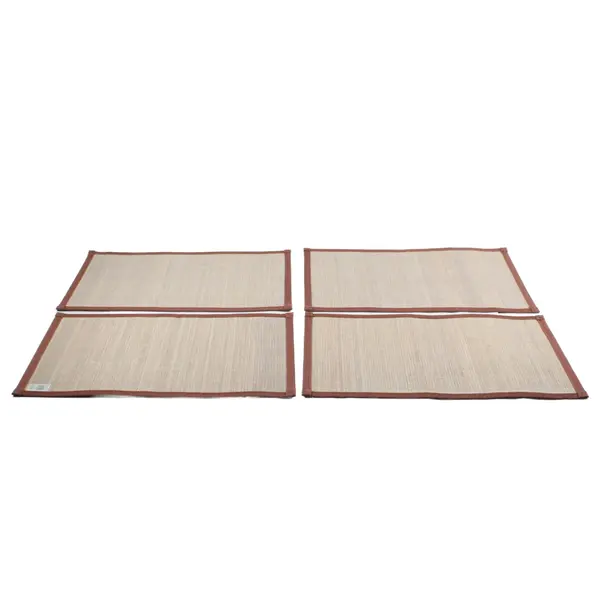 Bed Bath & Beyond Bamboo Placemats Set of 4 19x13 Dining Table
