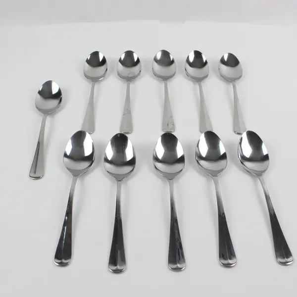 Lot of 11 Farberware Brookfield Spoons 7.5 Inch Used Flatware
