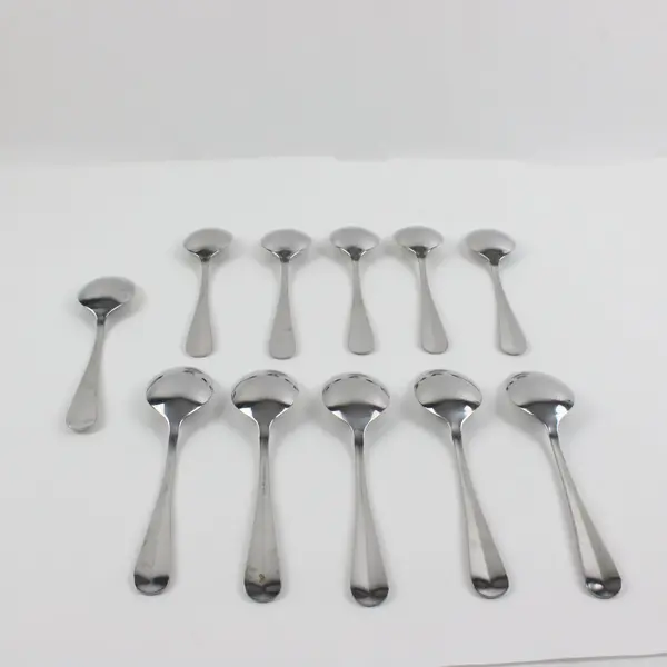 Lot of 11 Farberware Brookfield Spoons 7.5 Inch Used Flatware