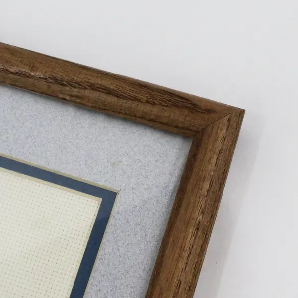 Framed Cross Stitch To His Mother Poem Floral Border 20x16 Completed Framed