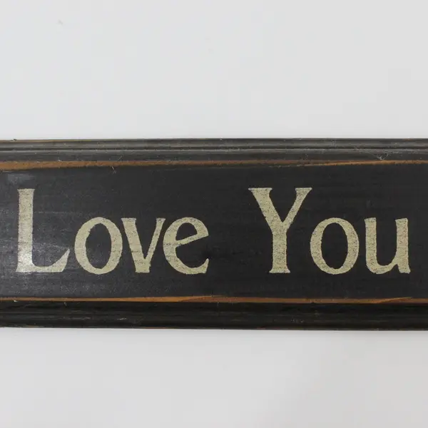 Unbranded Love You More Wooden Wall Sign Rustic Farmhouse Decor