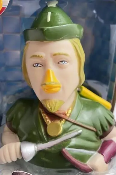 Celebriducks Robin Hood Collectible Rubber Duck Bath Toy - New