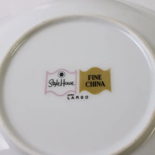 Set of 4 Vintage Style House Largo Fine China Soup Bowls