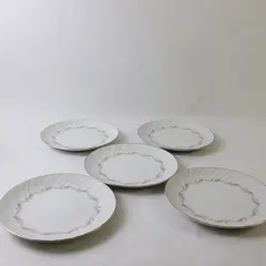 Lot of 4 House Largo Vintage Style Fine China Salad Plates 7.75in
