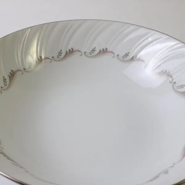 Vintage Style House Fine China Bowl Largo Pattern 9in