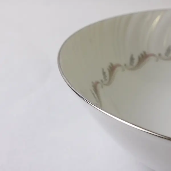 Vintage Style House Fine China Bowl Largo Pattern 9in