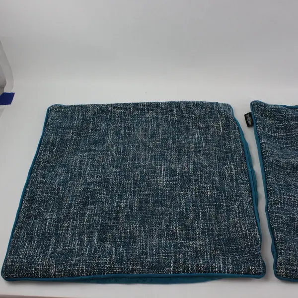 Casa Decor Teal Square Throw Pillow Covers Set of 2 19 Inch