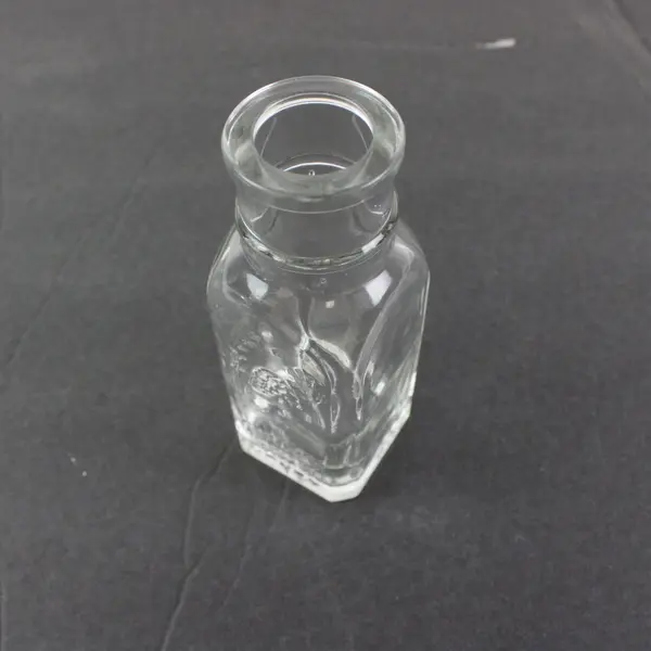 Vintage Honey Acres 1 lb Pure Honey Embossed Glass Jar Bottle