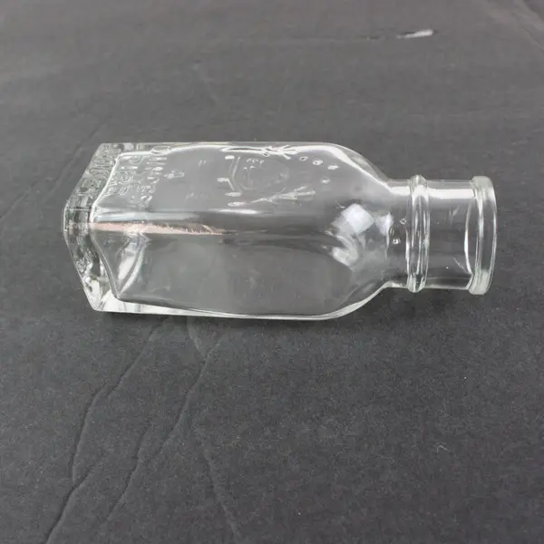Vintage Honey Acres 1 lb Pure Honey Embossed Glass Jar Bottle