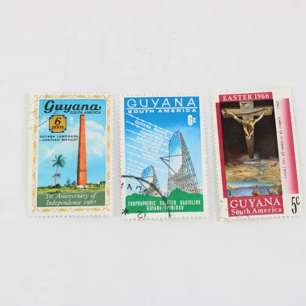 Lot Of 3 Guyana 1967-68 Stamps Used