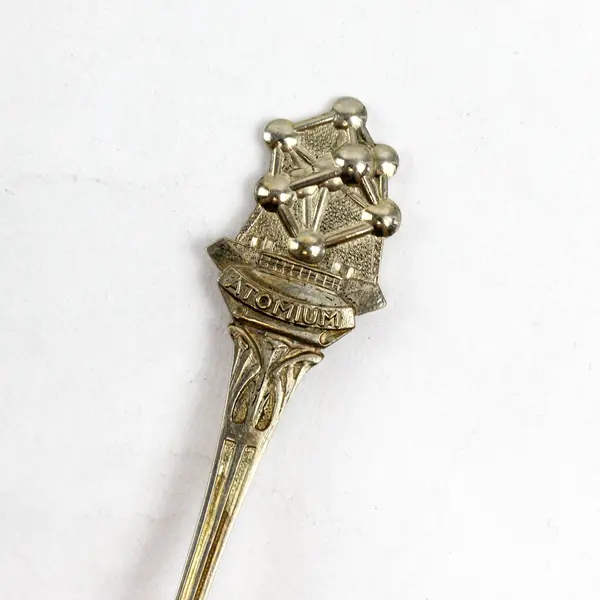 Brussels Atomium Souvenir Spoon Collectible Travel Memorabilia