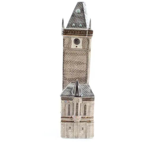 Prague Old Town Astronomical Clock Tower Miniature Ceramic