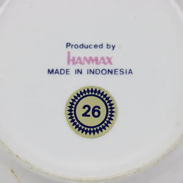Hanmax Garuda Indonesia Central Sulawesi Ceramic Mini Souvenir Plate