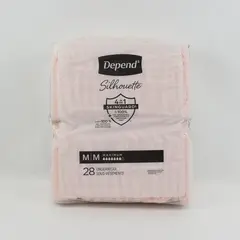 Depend Silhouette Incontinence Underwear Medium 28 Count 