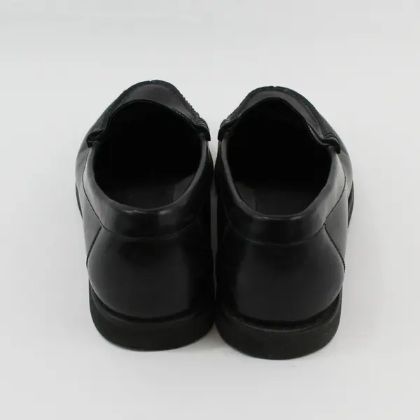 Rockport Vibram Sole Loafer Penny Sz 10.5 US Black Leather Slip On