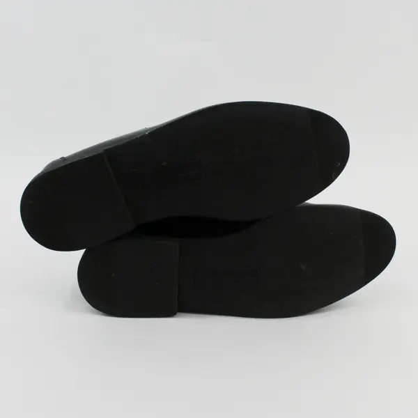 Rockport Vibram Sole Loafer Penny Sz 10.5 US Black Leather Slip On