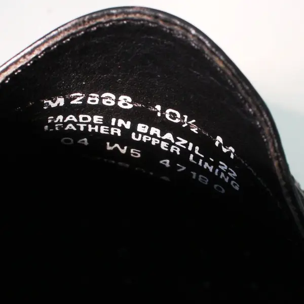 Rockport Vibram Sole Loafer Penny Sz 10.5 US Black Leather Slip On