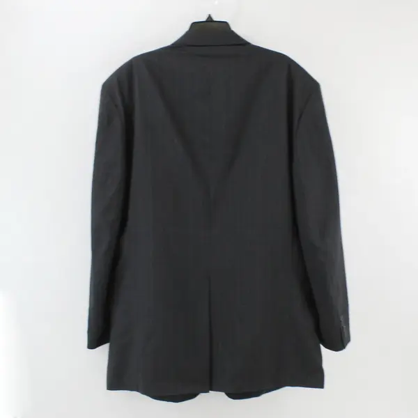 Towncraft Men's XL Dark Gray Pinstripe 2-Piece Suit Blazer Trousers