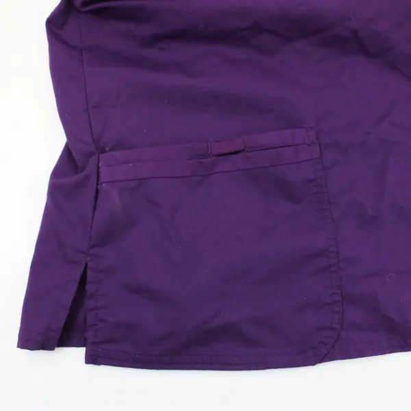 Cherokee Women's Large Plum Purple Scrub Top Uniform