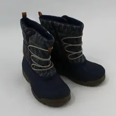 OshKosh B'gosh WILDER/OF21R011H Boys 12M Blue Gray Camo Weather Boots