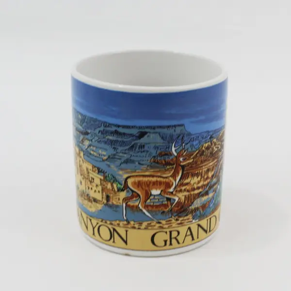 Grand Canyon Pueblo Ruins Ceramic Souvenir Coffee Mug Southwestern