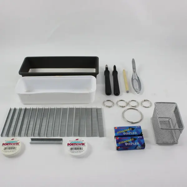 Mixed Brand Office & School Supplies Lot Swingline Staples Sortkwik Organizers
