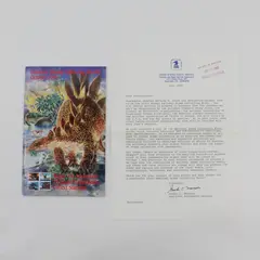 October 1989 USPS National Stamp Collecting Month Catalog Dinosaur Stamps