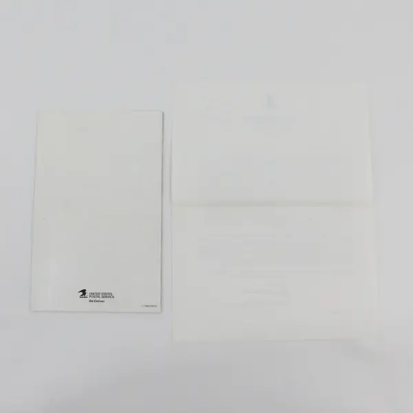 October 1989 USPS National Stamp Collecting Month Catalog Dinosaur Stamps