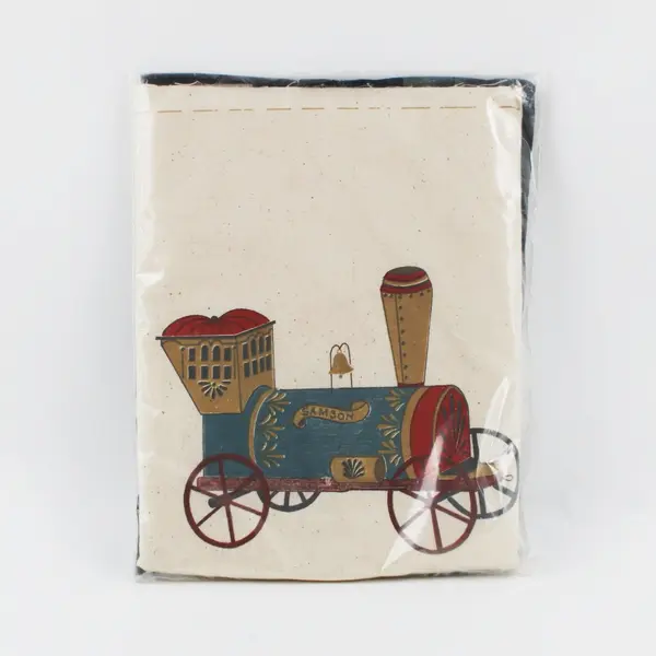 Cathy Needlecraft Steam Engine Pillow Kit 7106 NOS New 12x12