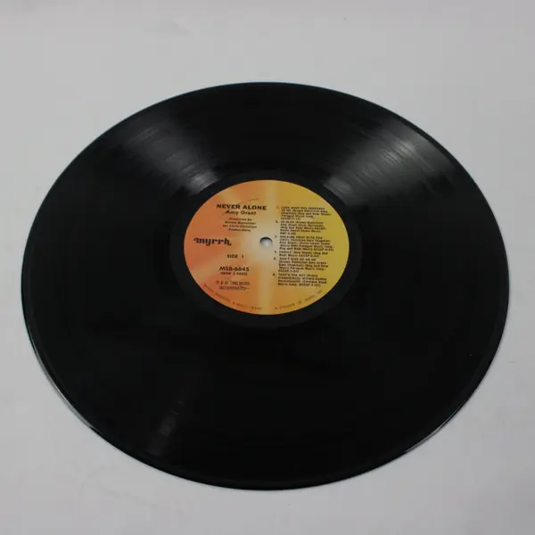 Amy Grant Never Alone 12" Vinyl Record 1980 Myrrh Christian MSB-6645