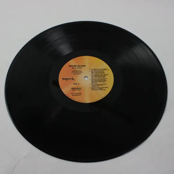 Amy Grant Never Alone 12" Vinyl Record 1980 Myrrh Christian MSB-6645