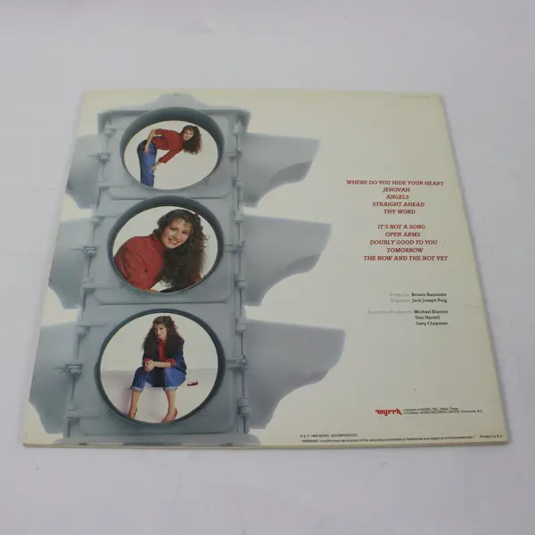 Amy Grant Straight Ahead 1984 Vinyl LP Myrrh Records SPCN 7-01-675706-4