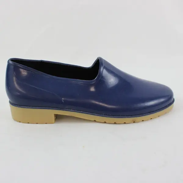 Sloggers Women's Blue Comfort Shoes Size 8 Rubber Slip-On Pre-Owned