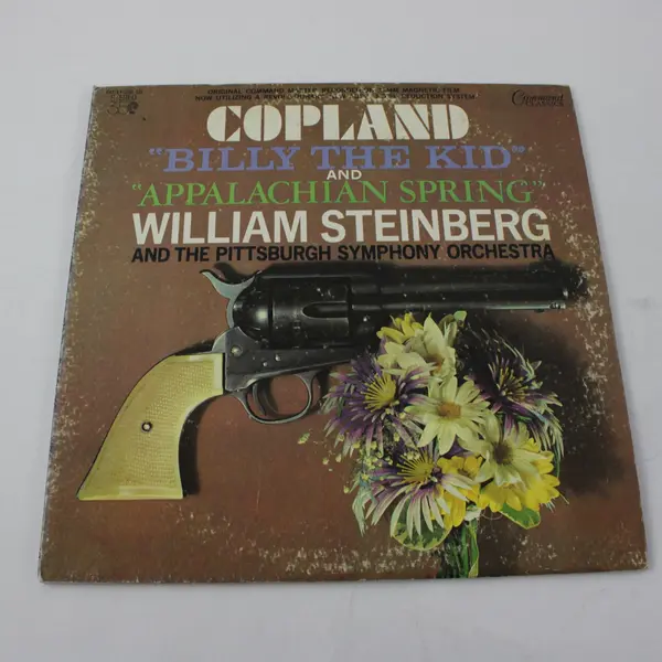Copland Billy the Kid Appalachian Spring Wm Steinberg Pittsburgh SO 12in LP