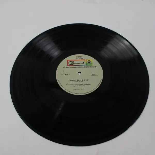 Copland Billy the Kid Appalachian Spring Wm Steinberg Pittsburgh SO 12in LP