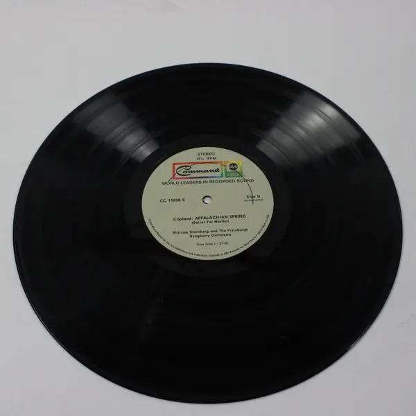 Copland Billy the Kid Appalachian Spring Wm Steinberg Pittsburgh SO 12in LP