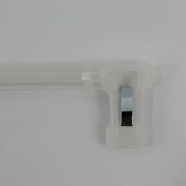 Lot of 10 Clear Plastic Clip Hangers for Pants Skirts