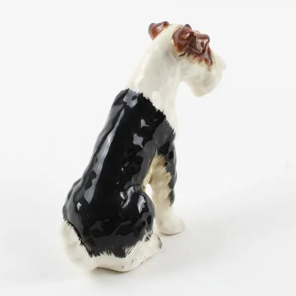 Vintage Napco M1758 Fox Terrier Dog Figurine Ceramic Japan