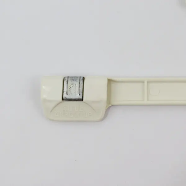 Lot of 10 Off-White Plastic Children's Clip Hangers Retail Clothing Organizer