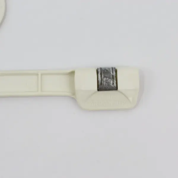 Lot of 10 Off-White Plastic Children's Clip Hangers Retail Clothing Organizer